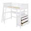  Lit mezzanine avec tiroirs et bureau Jiacheng-1449988041