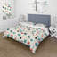 Ensemble de housse de couette à motif de pois Contemporary Fusion-1708232562