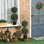 70cm Faux Flowering Topiary in Pot