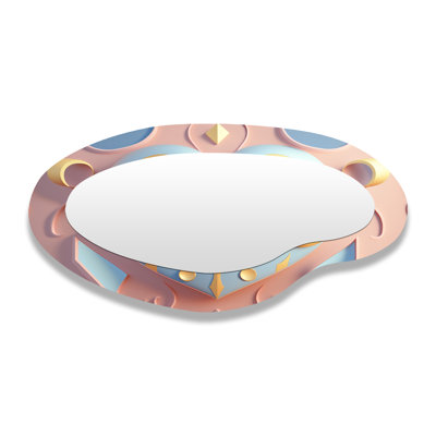 Miroir mural contemporain contemporain