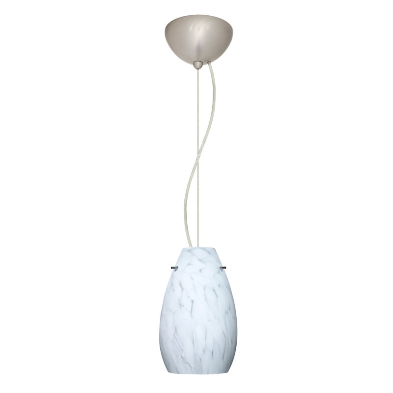 Drasner 1 - Light Single Pendant, Incandescent, Satin Nickel