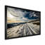 Path in Winter Mountain - Cabin & Lodge, reproduction d'art sur toile-1527217589-1527217588