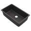 Évier de cuisine StoneCore à cuve de 30 pouces, couleur graphite-136328490-136328493