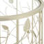 Minerville Glass Top Frame End Table