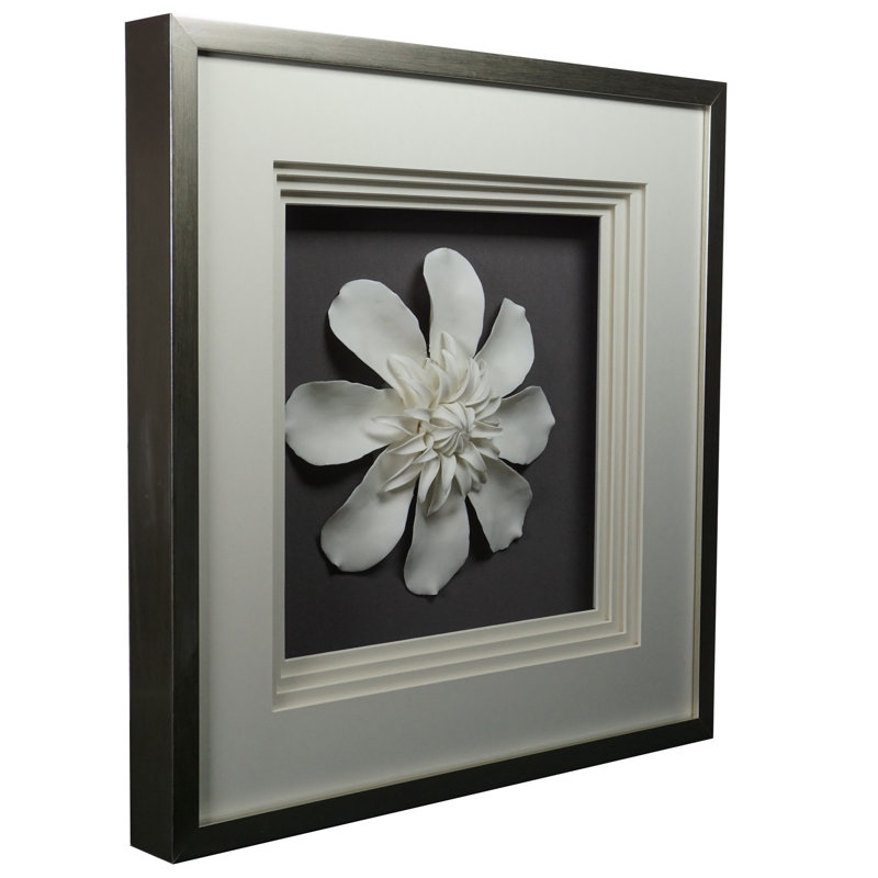 Décoration murale boîte à fleurs