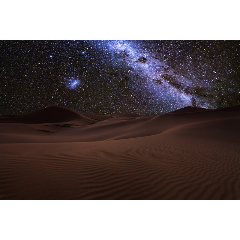 Plumeri Sahara Desert Under Stars by Anton_Petrus - Wrapped Canvas Print, 30cm H x 46cm W x 3.8cm D