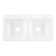 Selkirk 43" L Double Basin Drop-In Kitchen Sink