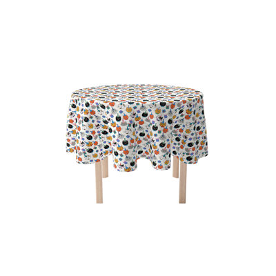 Round Cotton Twill Tablecloth
