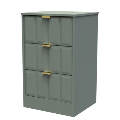 Arnesto 45cm W Manufactured Wood Bedside Table