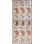 Antique Ivory European Floral Pattern English Victorian Needlepoint Carpet