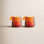 Gobelets Amber Aurora (ensemble de 2)