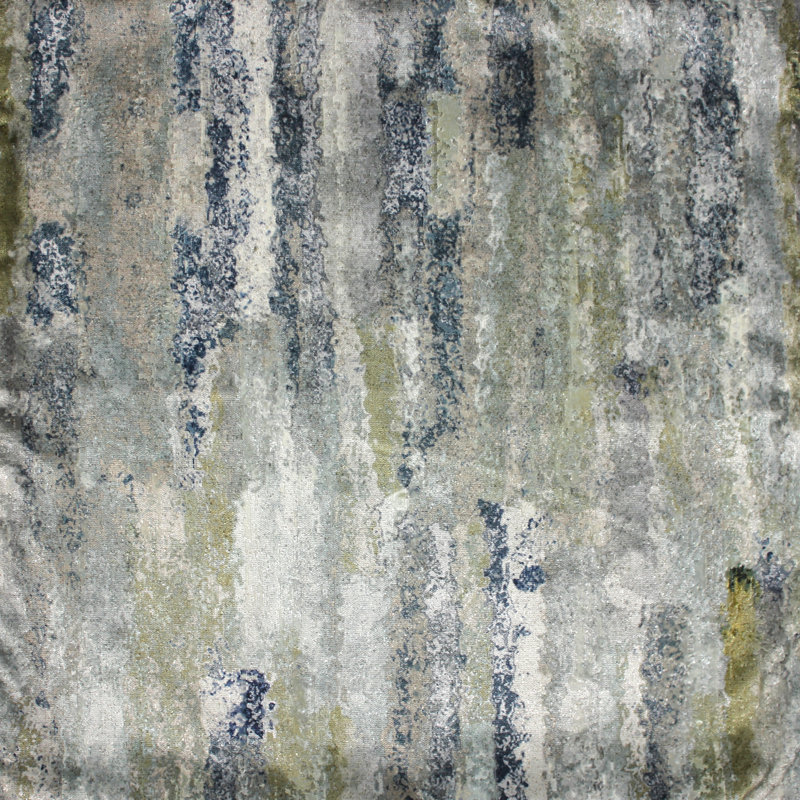 Mccraw Striped Square Cushion, Grey/Natural, 60cm H x 60cm W x 5cm D