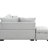Gray L-Shaped Bed Sleeper, Equipped With Movable Storage, Ports, Power Sockets And A Fabric Upholstery Pull Out In Gray, Storage , Ports For Modern Living-1168543955