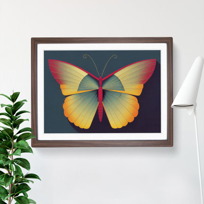 Handsome Butterfly - Single Picture Frame Print
