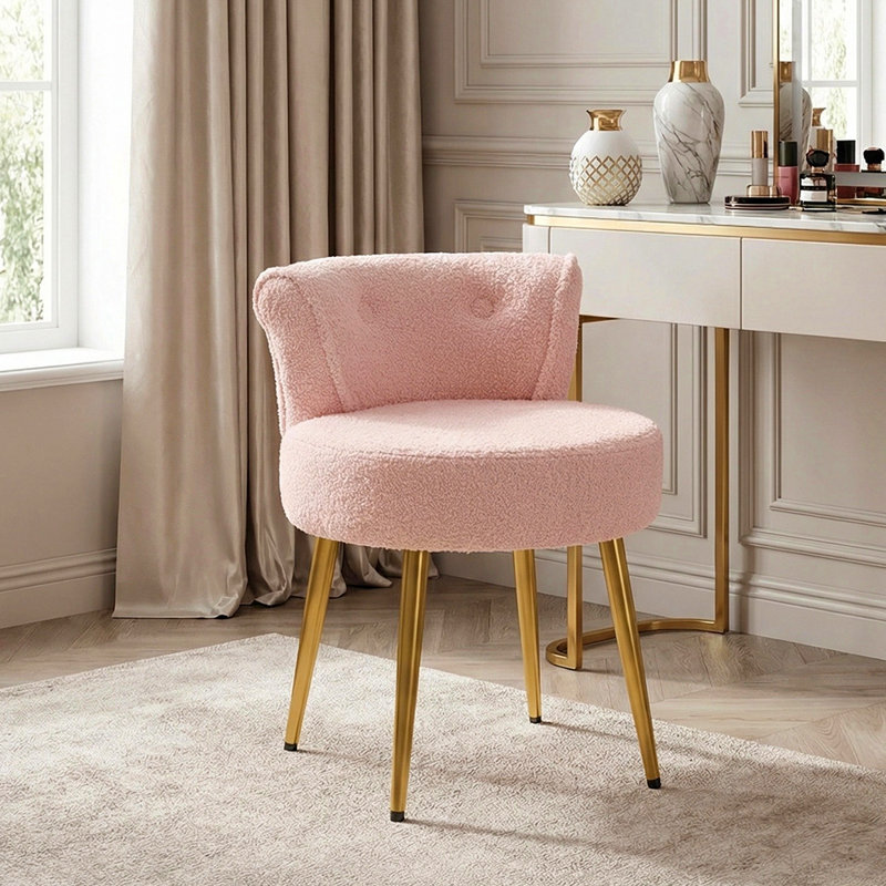 Solid Wood Accent Stool