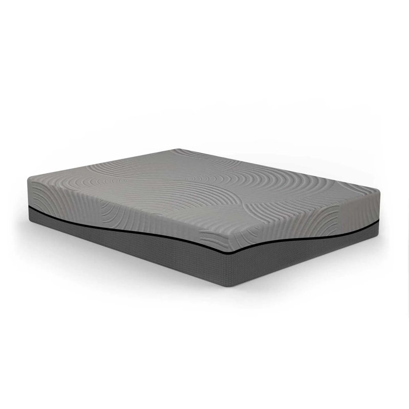 Matelas à plateau-coussin infusé de gel de sommeil 12 po, Lit queen divisé