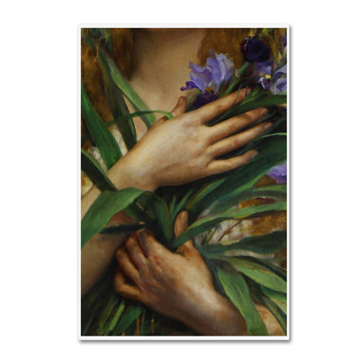 « ophelia detail », reproduction d’impression sur toile tendue