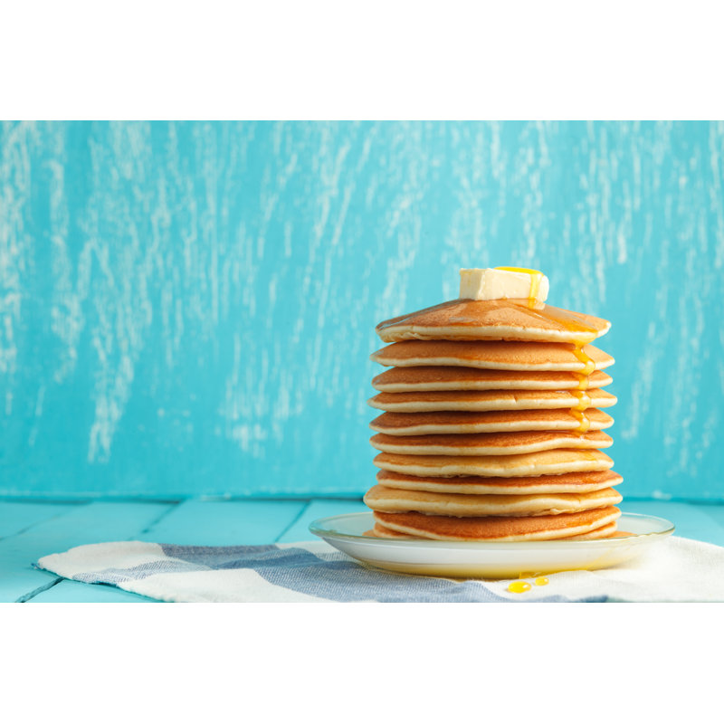 Stack Of Pancakes - Wrapped Canvas Print, 51cm H x 76cm W x 3.8cm D