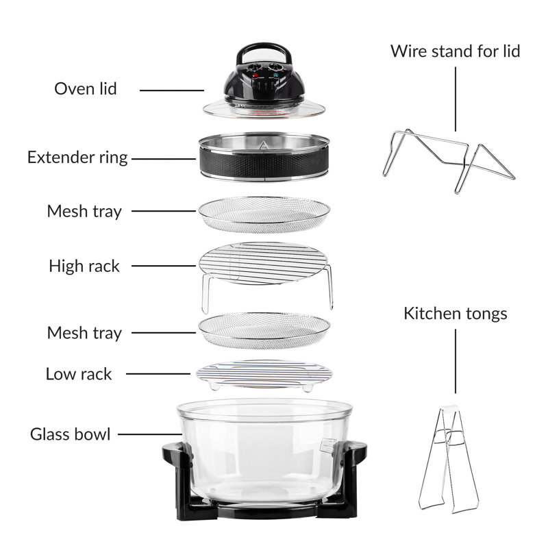 Innoteck Innoteck Kitchen Pro 17L Halogen Oven Air Fryer