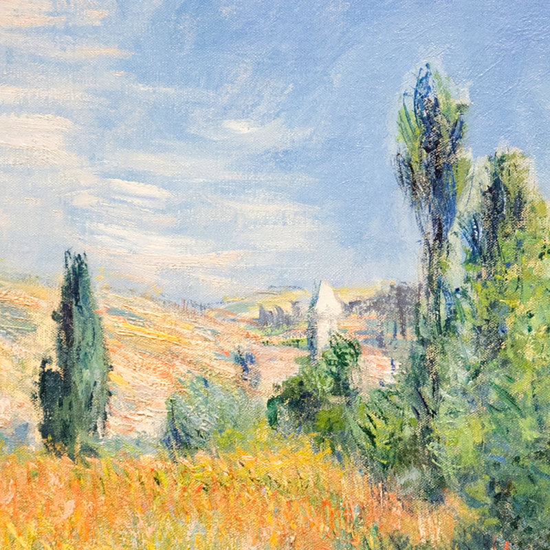 Paysage à l'île Saint-Martin, 1881, reproduction d'art sur toile, H 22,25 po x l 19,25 po