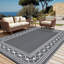 Grand tapis d'extérieur imperméable en polypropylène réversible, facile à nettoyer, résistant aux rayons UV, antidérapant et résistant aux rayons UV-730482975-730482971