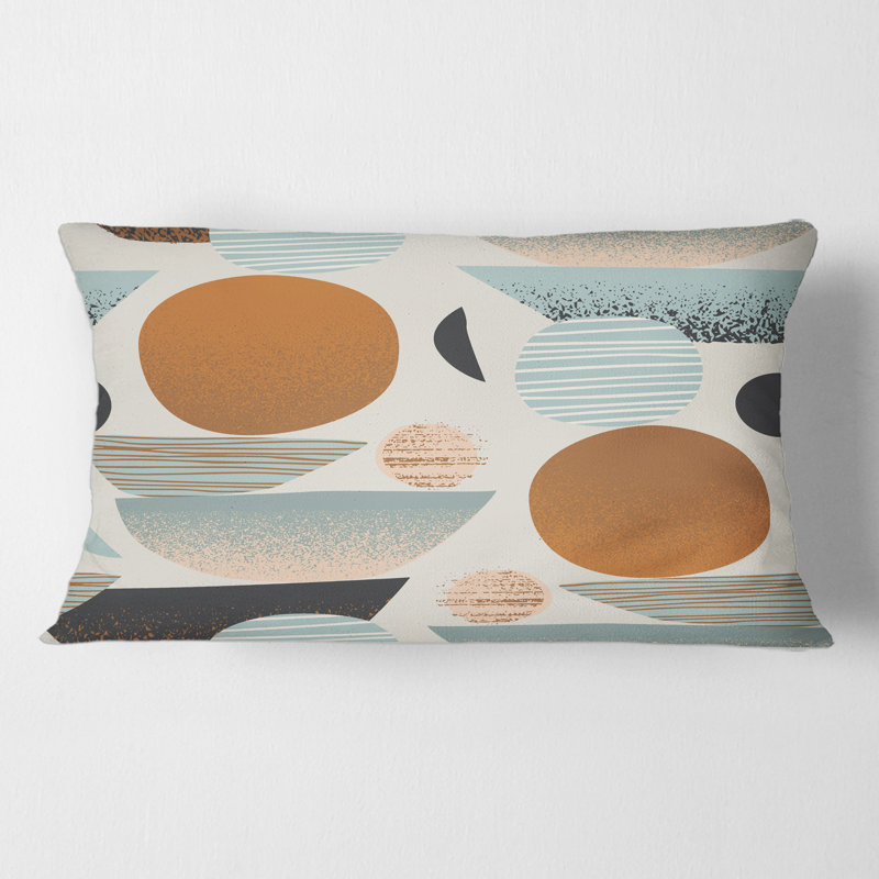 Abstract Throw Pillow