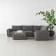 Rotherham 6 - Piece Upholstered Modular Sectional