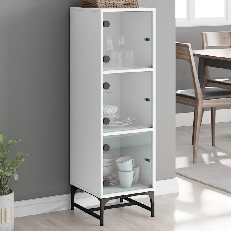 Calianna Display Cabinet, White