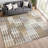 Machine Washable Indoor/Outdoor Chantille ACN2328 Geometric Rug-1320074429