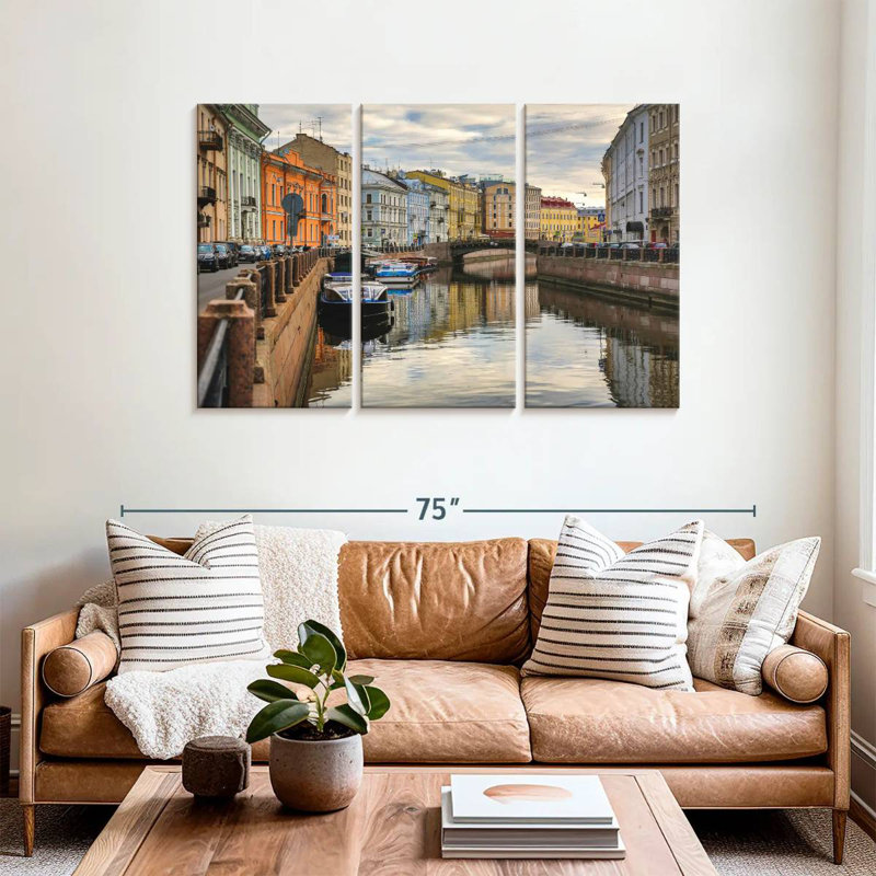 Nicci Griboyedov Canal, Saint-Pétersbourg, H 36 po x l 57 po