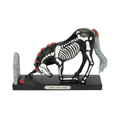 Enesco The Trail of Painted Ponies Halloween Death Comes Softly Figurine 5.7 Inch