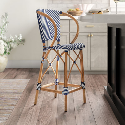 Clint Counter Stool with Solid Wood Frame