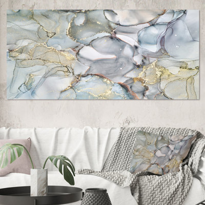 «Gray and Yellow Tender», impression sur toile