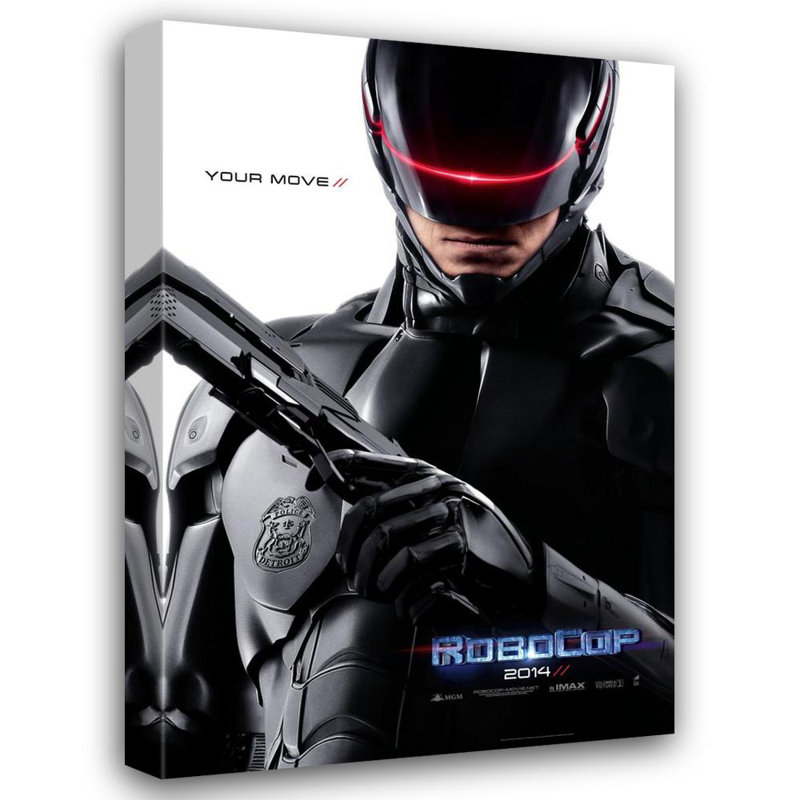Robocop, 40" H x 27" W