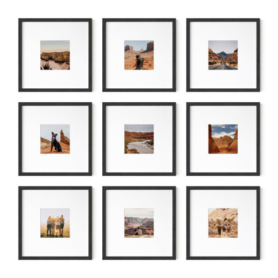 Cadre photo - ensemble de 9