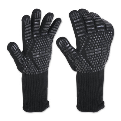 Design Imports Silicone Oven Glove Set