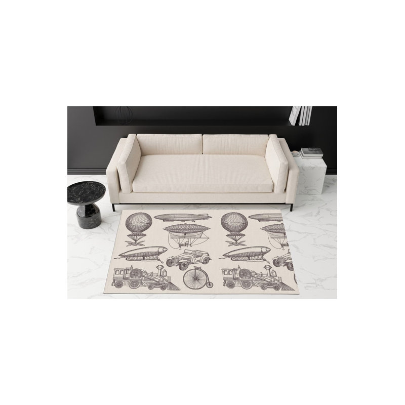 Tapis lavable à la machine, Sous-tapis rectangulaire 3 pi 11 po x 5 pi 11 po i