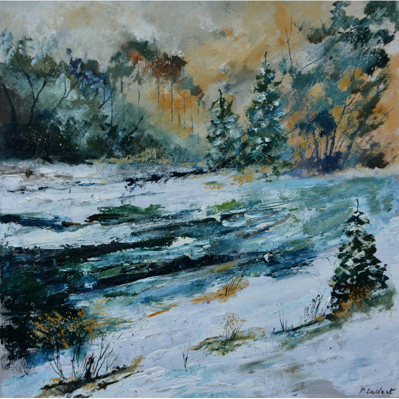 WINTER 8851902 Par Pol Ledent, H 21,25 po x l 17,25 po x P 0,875 po