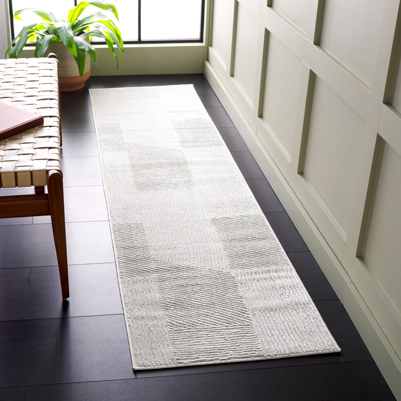 Saylor 100 Performance Geometric Rug, Runner 2' x 8'