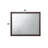 Madison Espresso Finish Mirror