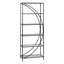 70" H x 27.5" W Iron Geometric Bookcase