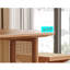 Ensemble de table en rotin de bois de style japonais-105840410-131504960