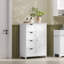 Armoire de rangement Manhattan Floor, armoire autoportante, avec 4 tiroirs, tablette ajustable-64361596-47042155