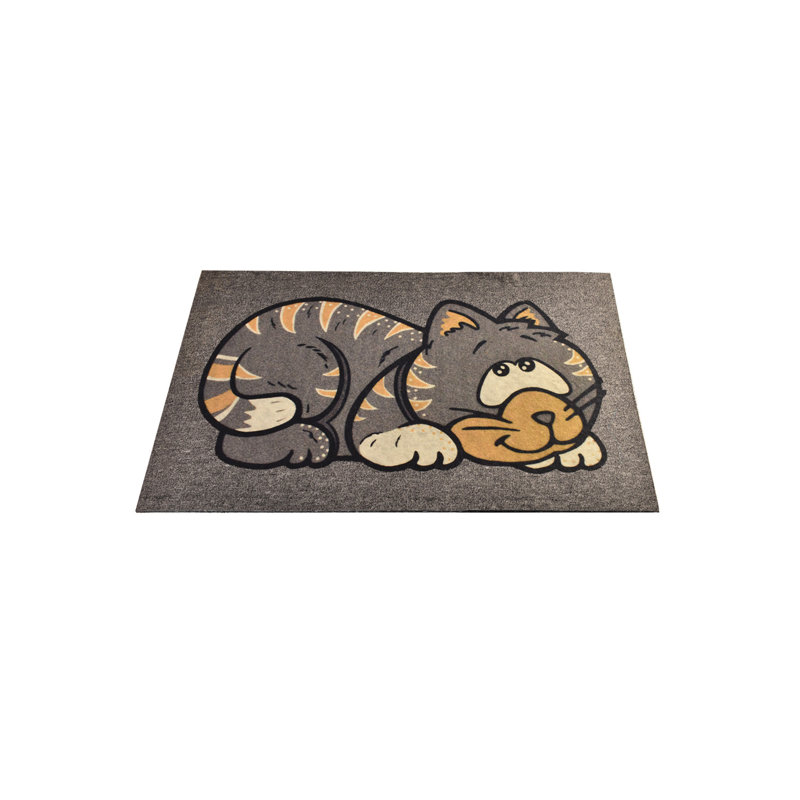 Durable PVC Doormat, Non-Slip Underside, 15.7 x 23.6 inches | 100% PVC Material, Machine Washable at 86°F | Perfect for Indoor & Outdoor Use, Easy to Clean, Stylish & Functional Welcome Mat
