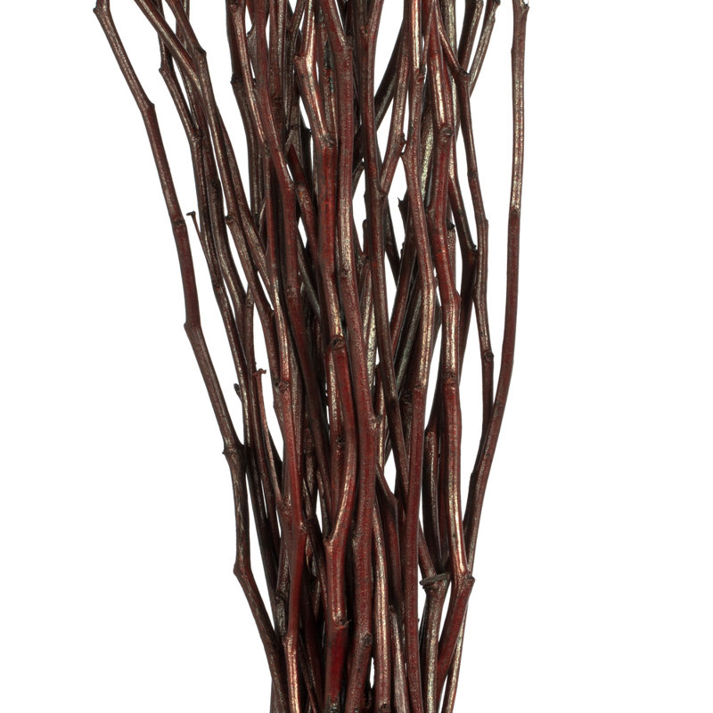 Branche de feuillage 35 po, Brun