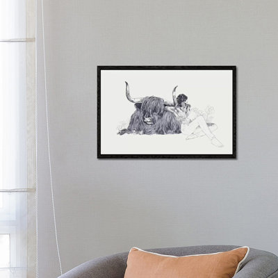 Taurus by Jenny Rome - Print on Canvas