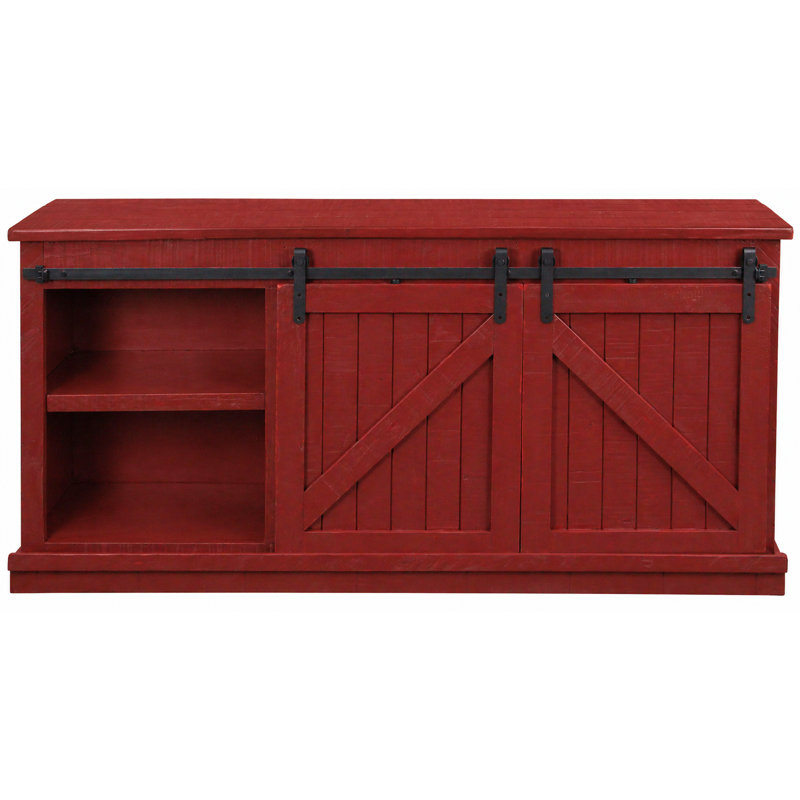 Media Console, Burnt Red