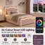3FT Single Ottoman Bed Frame with Hydraulic Storage & LED Lights-135052629