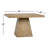 Clarendon 48" Solid Wood Pedestal Dining Table