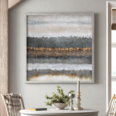 Layers - Peinture sur toile encadrée